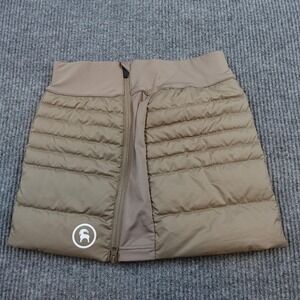Backcountry Stansbury Allied Down Skirt Womens XS Beige Hiking Ski Snow Outdoor